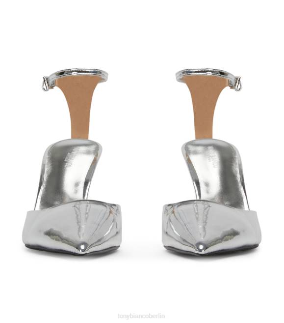 niedrige Absätze| de Tony Bianco Frauen Bella Heels silberner Glanz 4624264